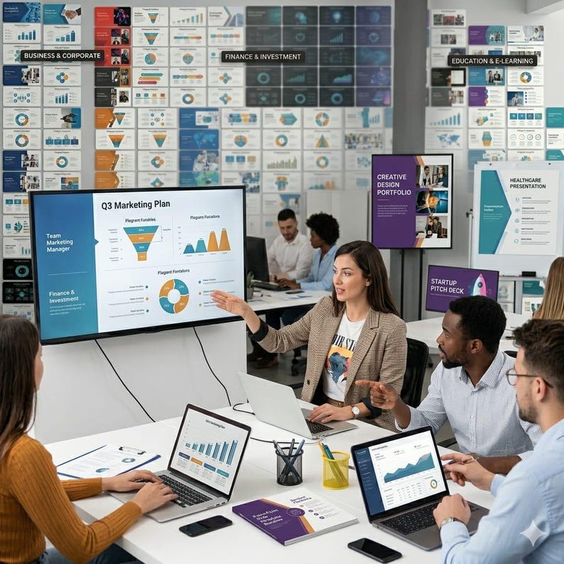 3000 PowerPoint Templates Bundle