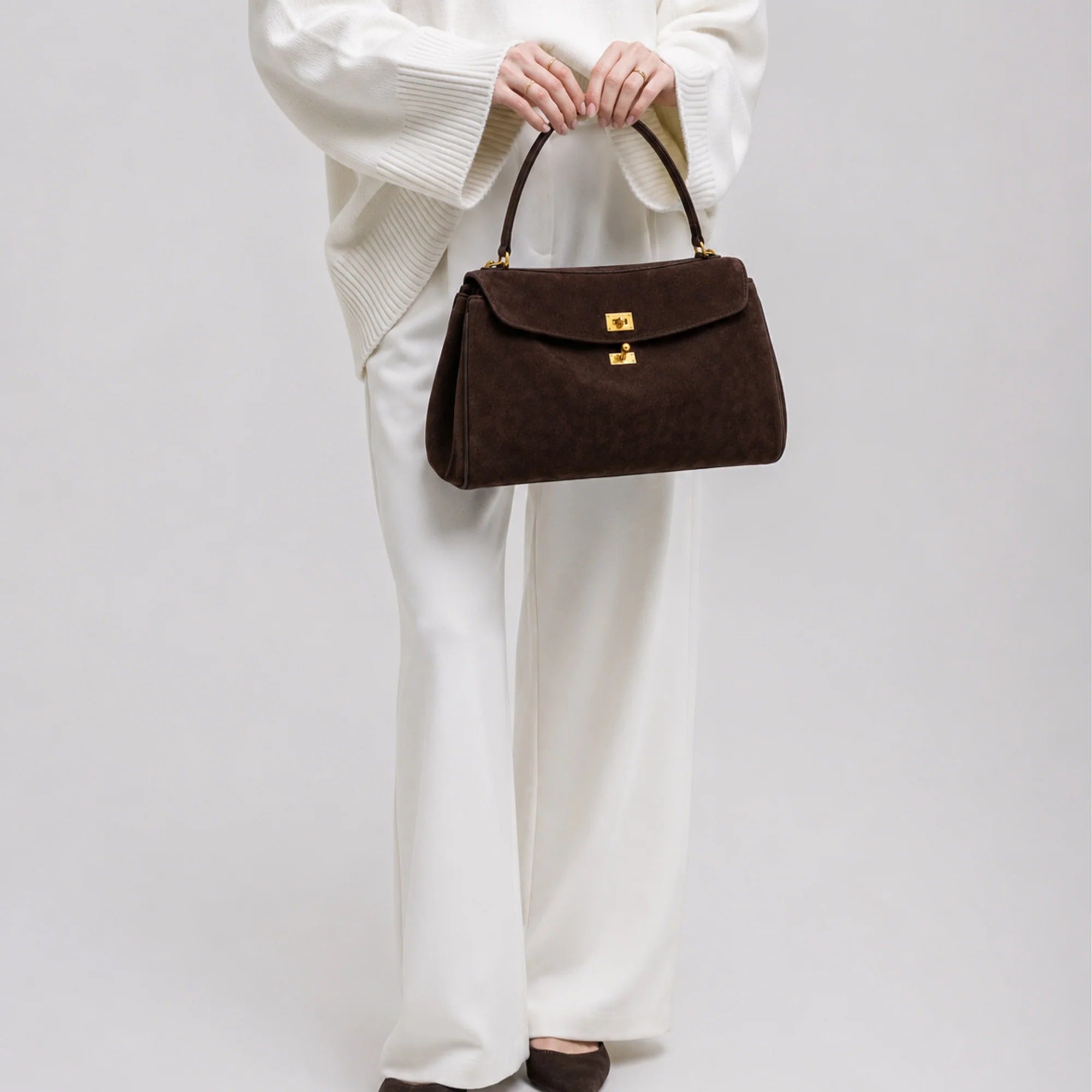 The Charlotte | Suede Bag