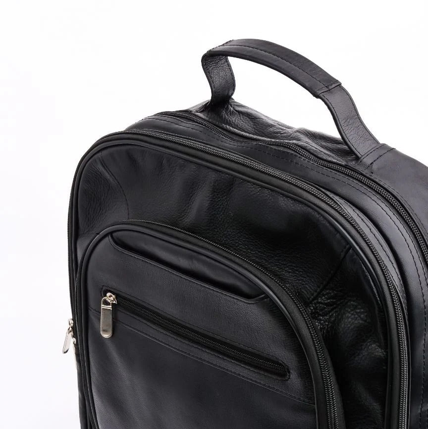 Trio Leather Backpack