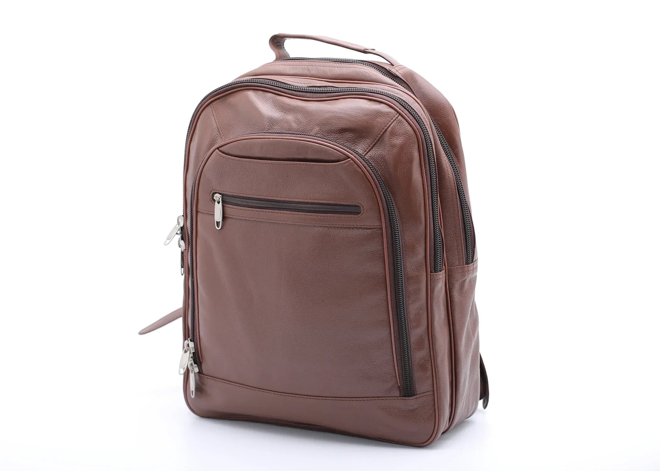 Trio Leather Backpack
