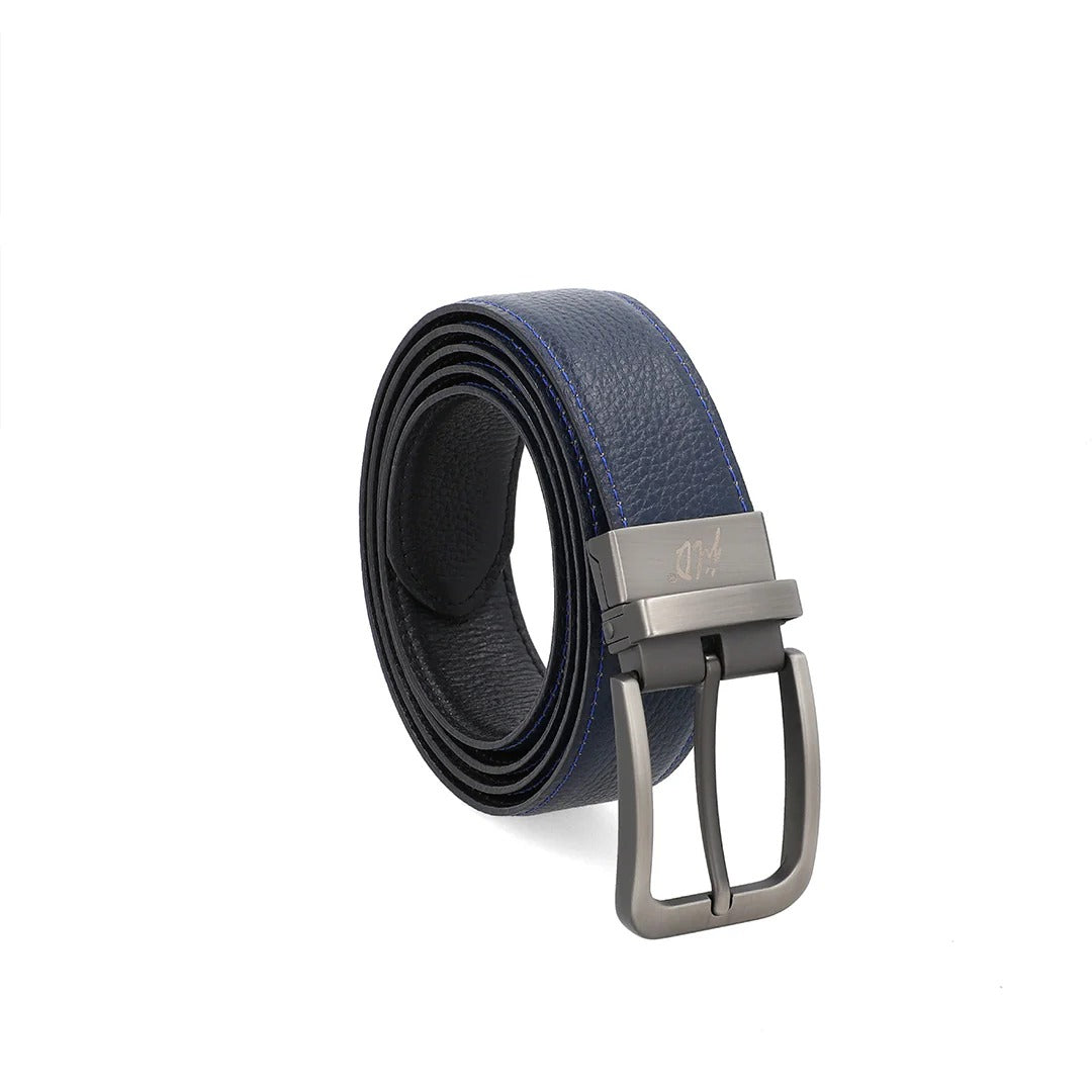 Bellford Natural Milled Double Side Reversible Genuine Leather Belt