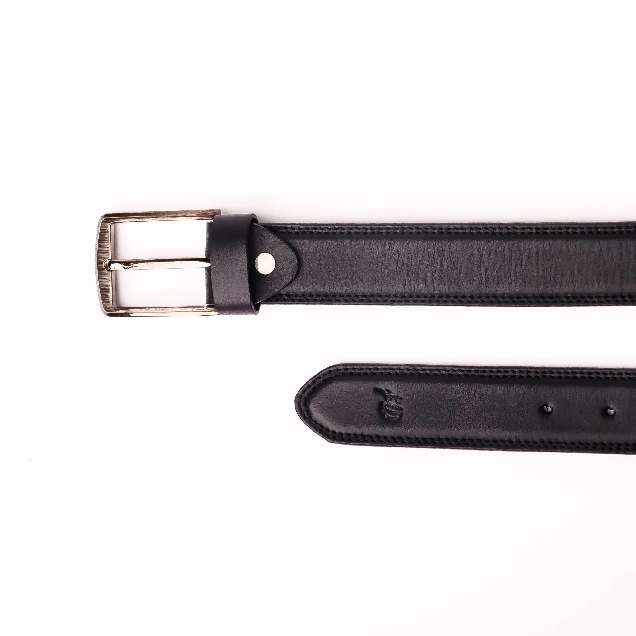 Black Belt With Single Pin Buckle