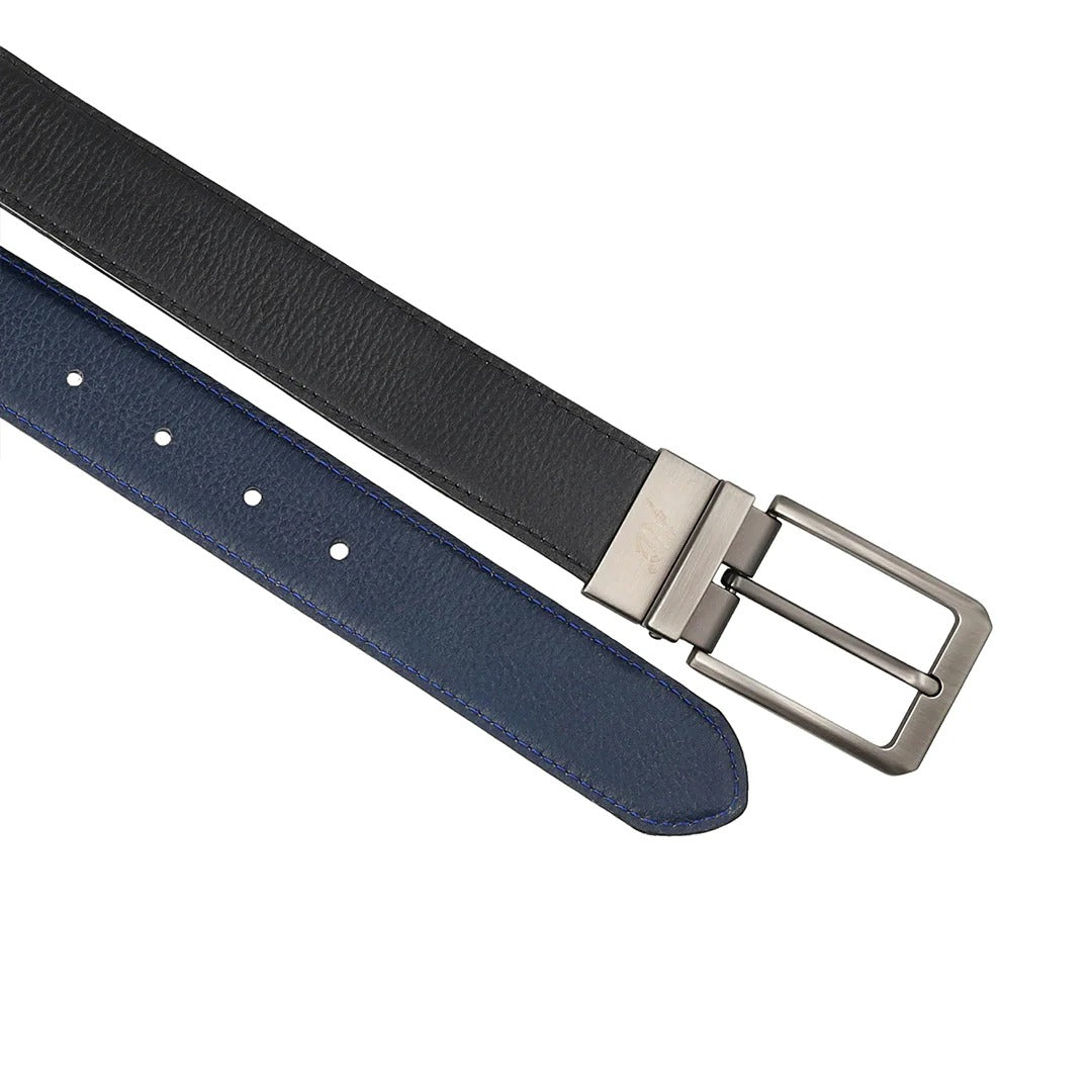 Bellford Natural Milled Double Side Reversible Genuine Leather Belt