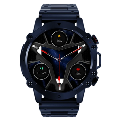 Revolt Smartwatch – AMOLED Display, Heart Rate & SpO2 Monitor, IP68 Water Resistant