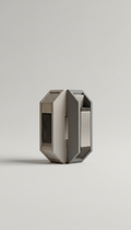 Geometric Ceramic Decor Object