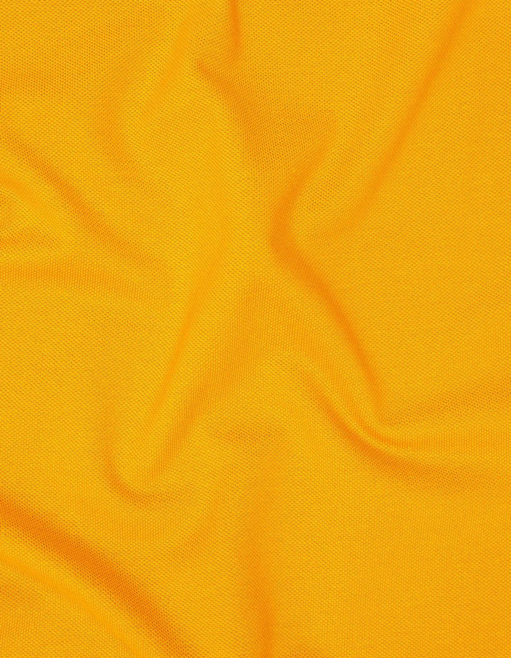 Amber Haze Plain Pique Polo Shirt