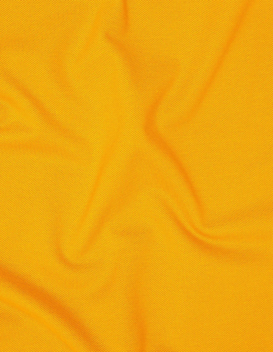 Amber Haze Plain Pique Polo Shirt