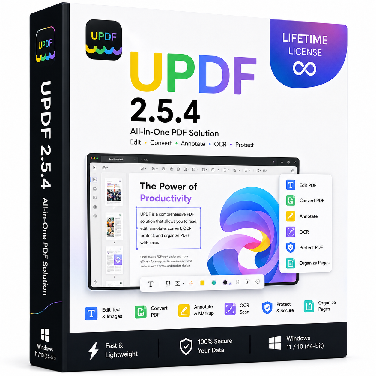 UPDF 2.5.4 – PDF Editor Lifetime License For Windows