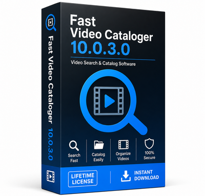 Fast Video Cataloger Lifetime License for Windows