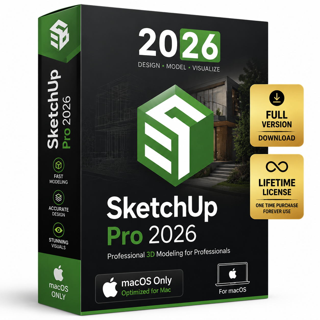 SketchUp Pro 2026 Lifetime License For Windows