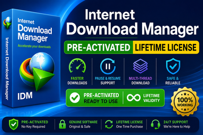 Internet Download Manager IDM Lifetime Licence for Windows