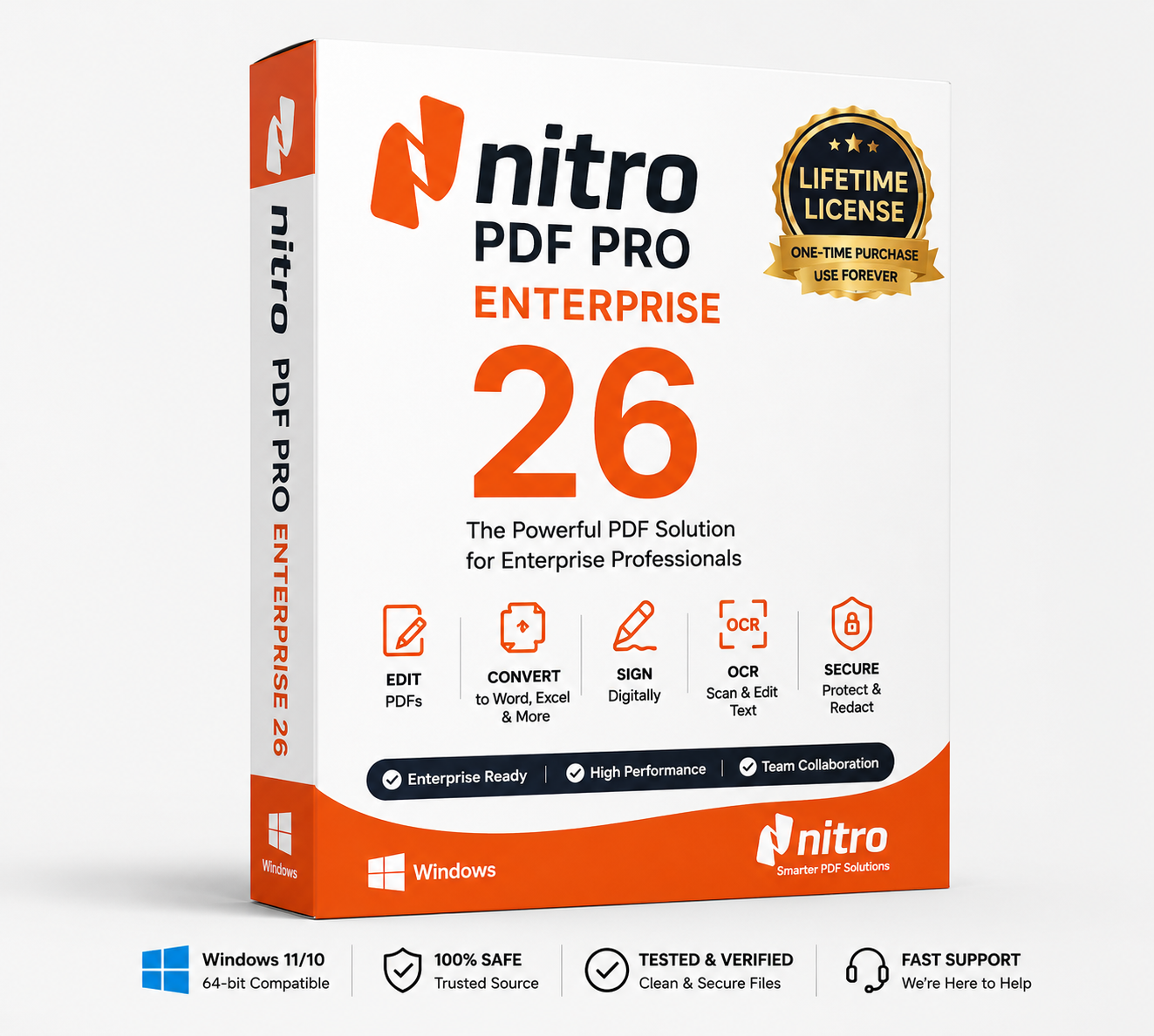 Nitro PDF Pro Enterprise 26 Lifetime License For Windows
