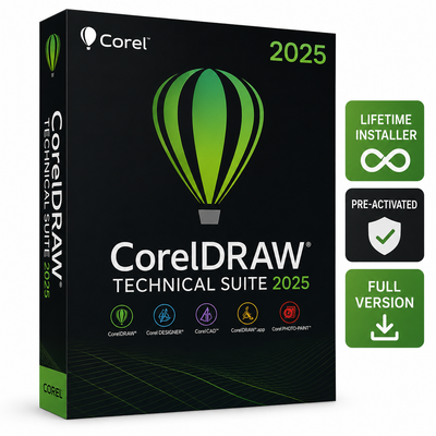 CorelDRAW Technical Suite 2025 Lifetime License for Windows