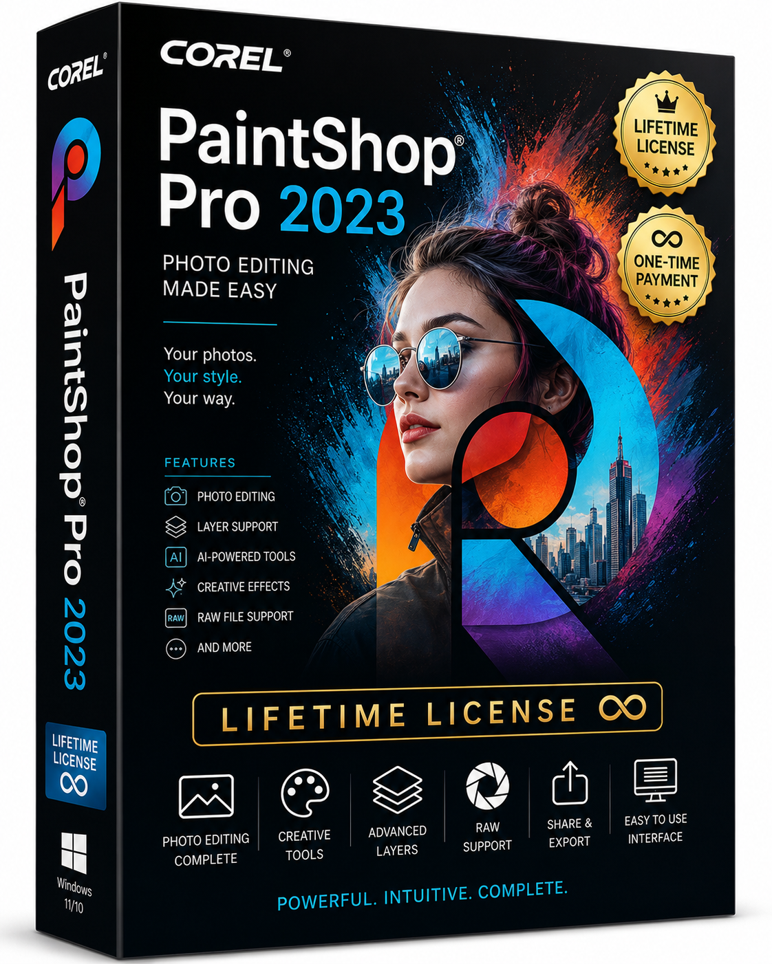 Corel PaintShop Pro 2023 Lifetime License for Windows