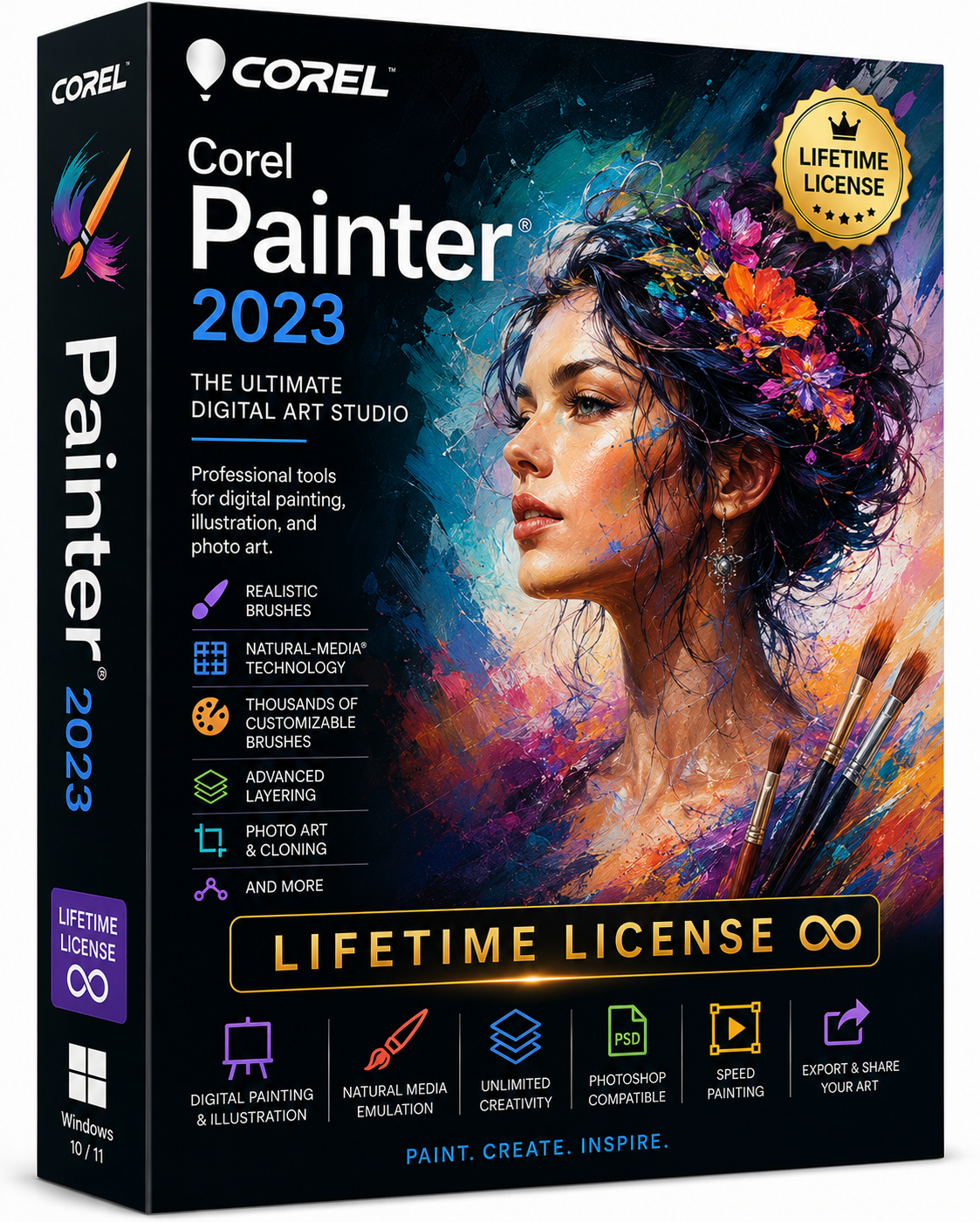 Corel Painter 2023 Lifetime License For Windows
