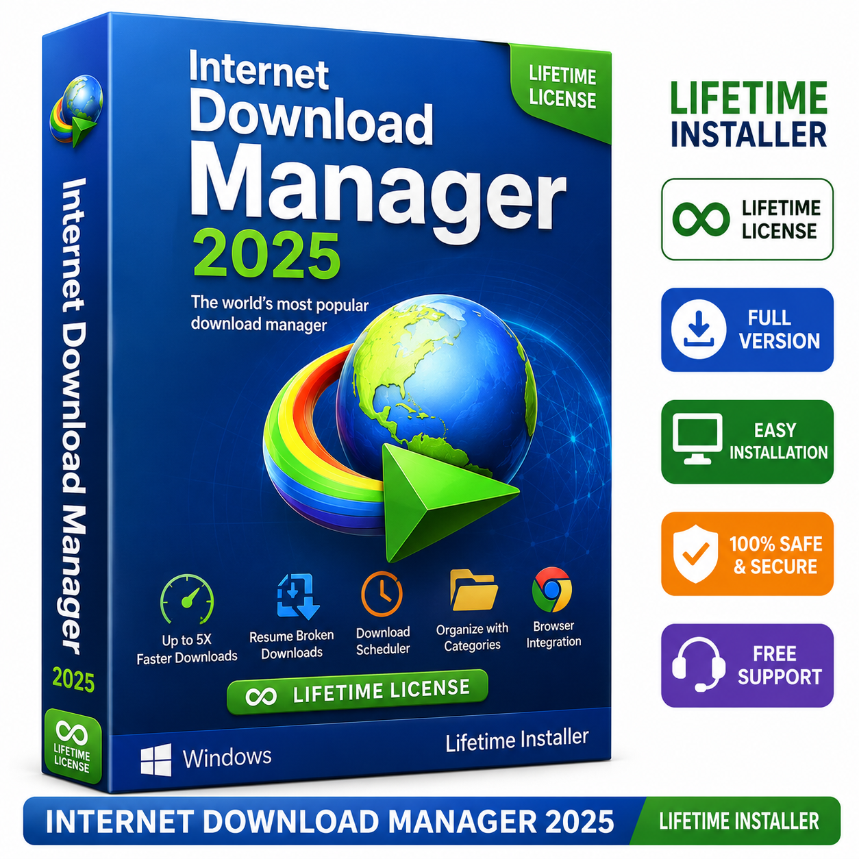 Internet Download Manager IDM Lifetime Licence for Windows