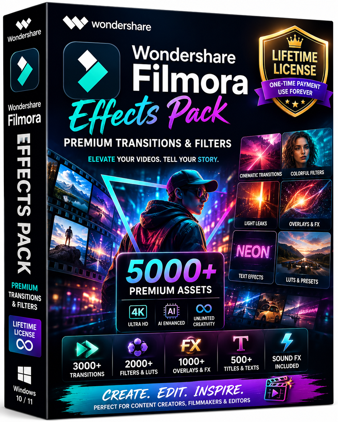 Wondershare Filmora Effects Pack