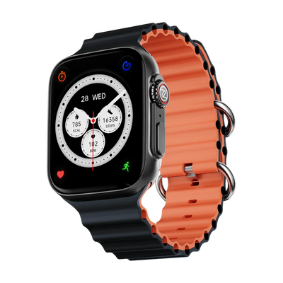 Jaguar Smartwatch – 1.96" TFT Display, Health Monitoring & Smart Features