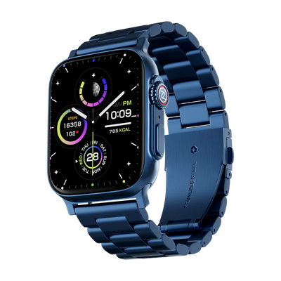 Jaguar Smartwatch – 1.96" TFT Display, Health Monitoring & Smart Features