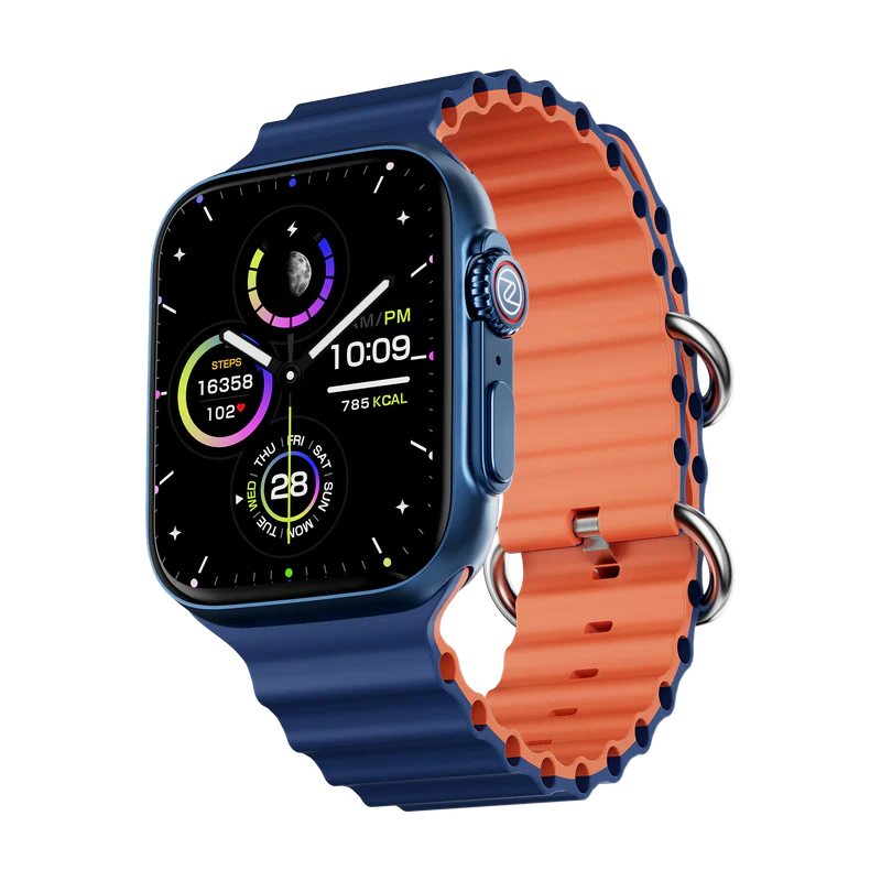 Jaguar Smartwatch – 1.96" TFT Display, Health Monitoring & Smart Features