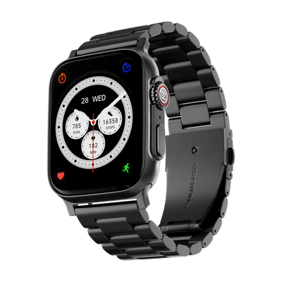 Jaguar Smartwatch – 1.96" TFT Display, Health Monitoring & Smart Features