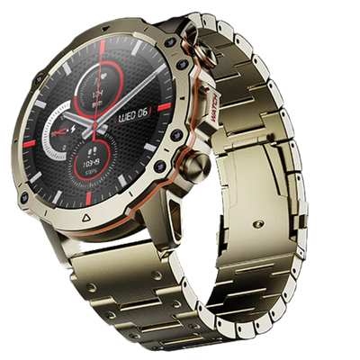 Revolt Smartwatch – AMOLED Display, Heart Rate & SpO2 Monitor, IP68 Water Resistant