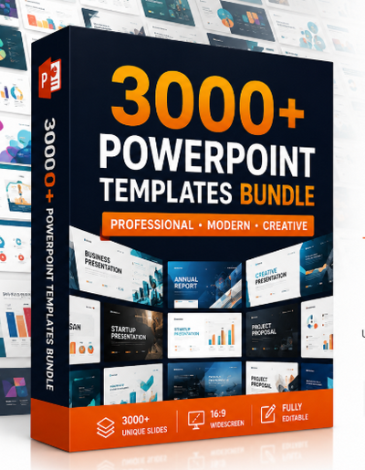 3000 PowerPoint Templates Bundle