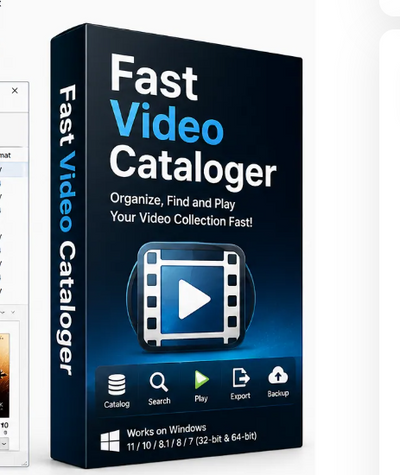 Fast Video Cataloger Lifetime License for Windows