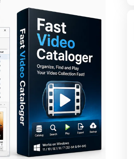 Fast Video Cataloger Lifetime License for Windows