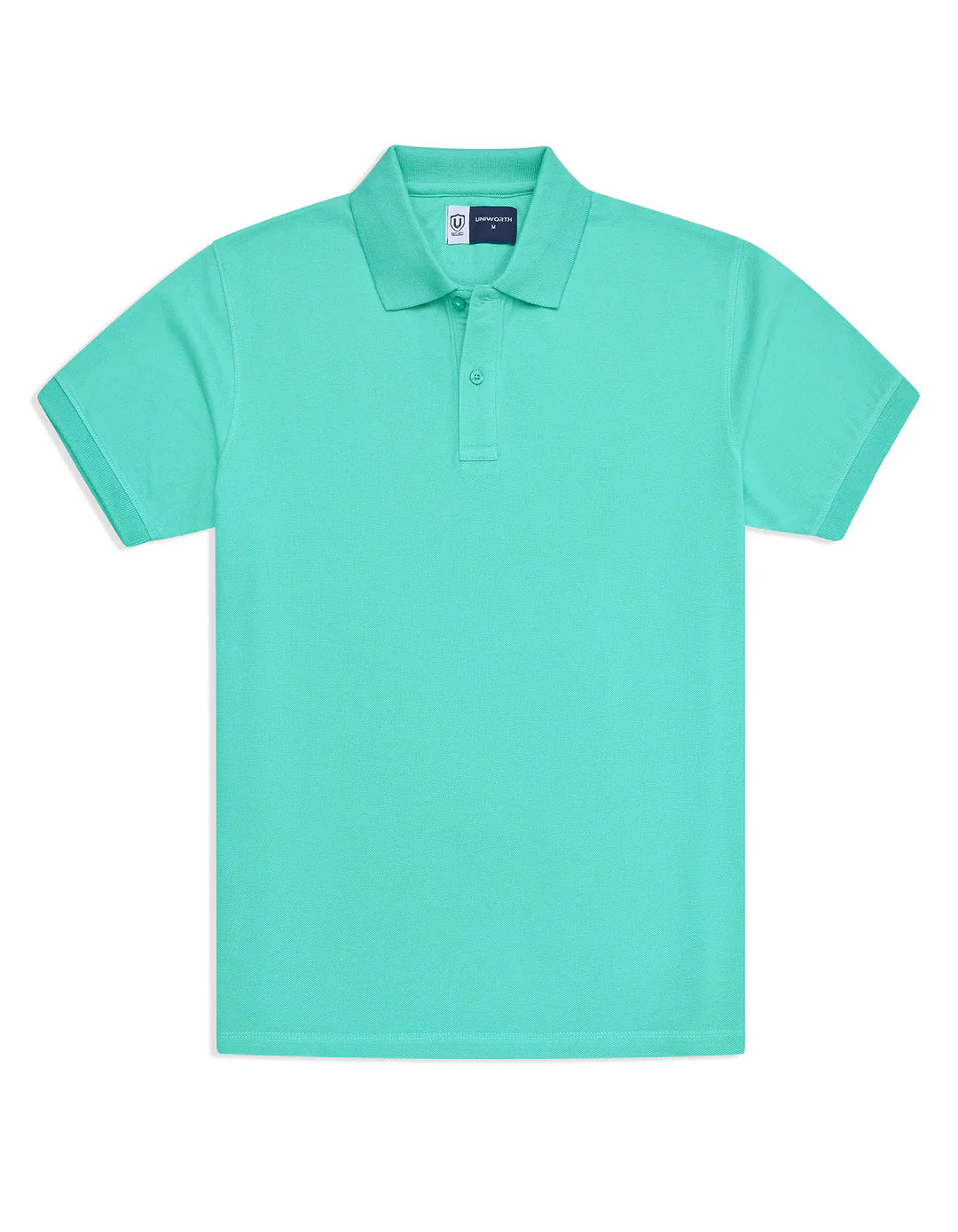 Jelly Mint Plain Pique Polo Shirt