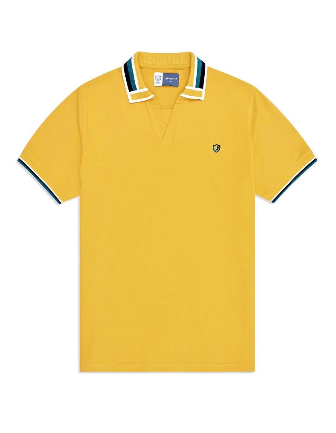 Amber Haze Plain Pique Polo Shirt