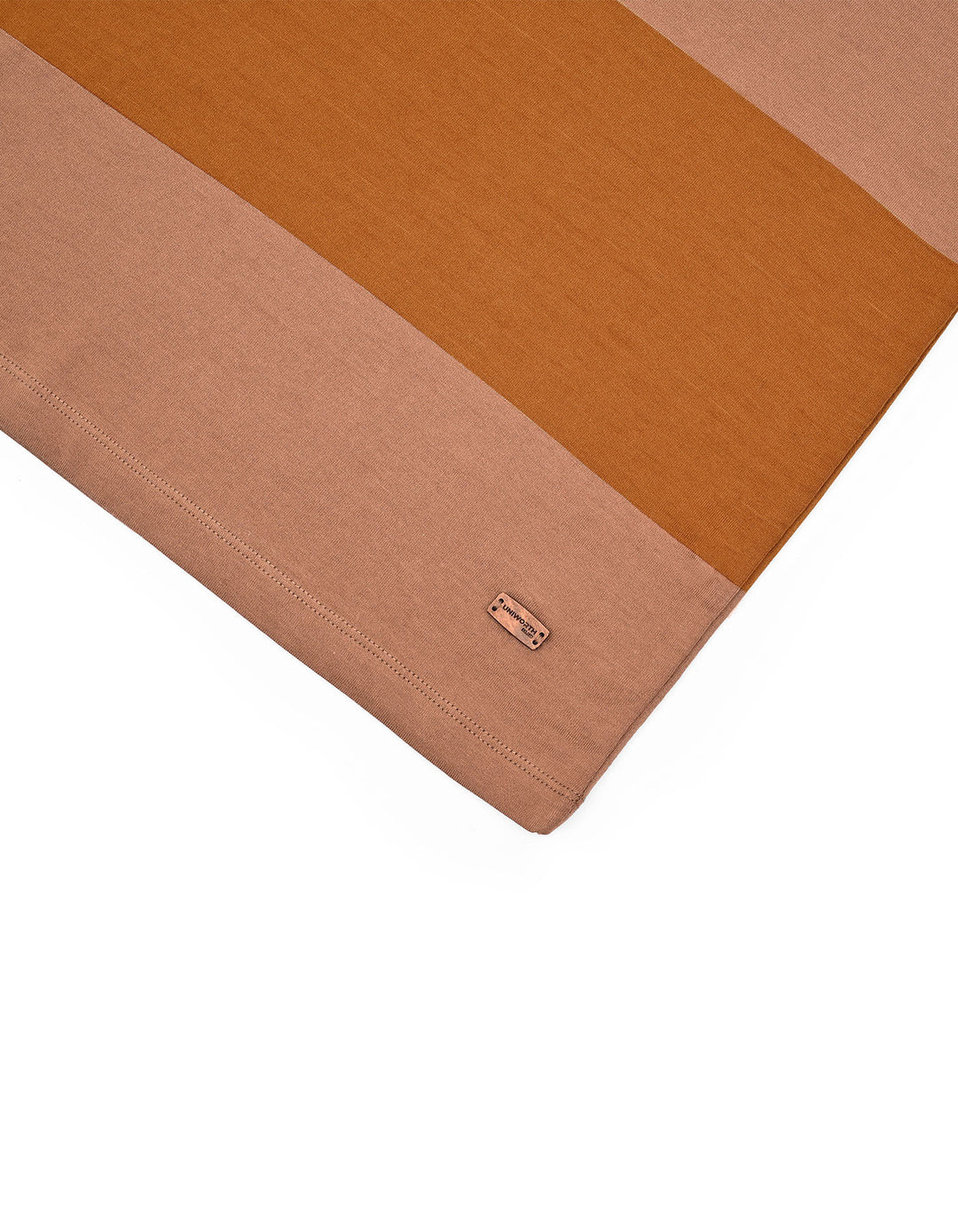 Brown Stripe Pique Polo Shirt TP2676-1