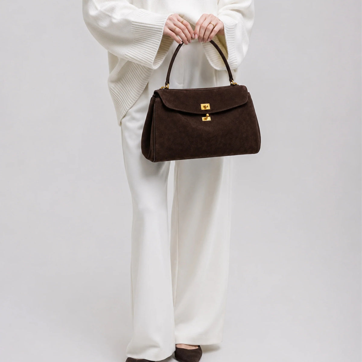 The Charlotte | Suede Bag