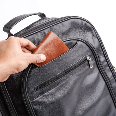 Trio Leather Backpack