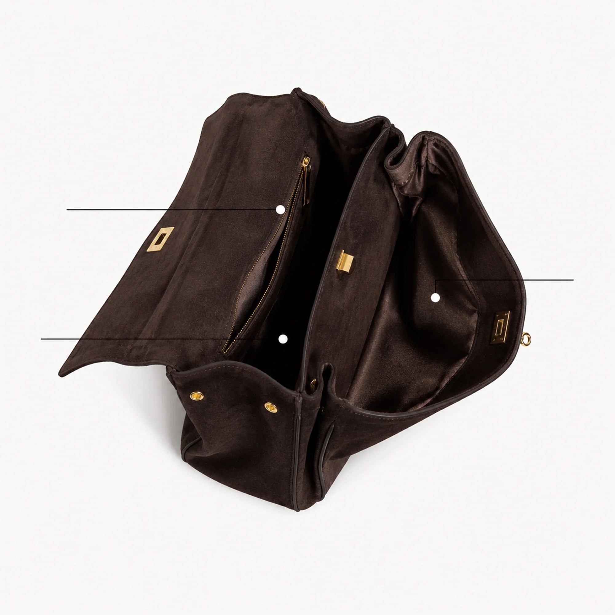 The Charlotte | Suede Bag