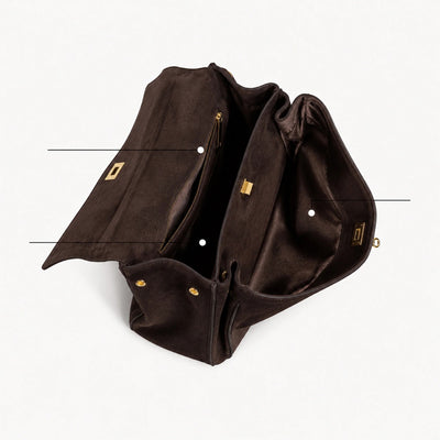 The Charlotte | Suede Bag