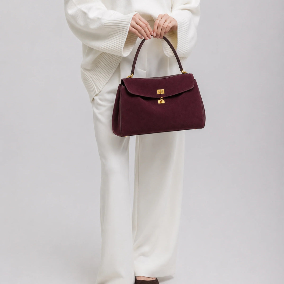 The Charlotte | Suede Bag