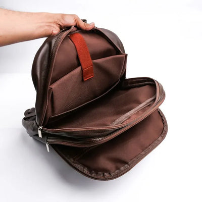 Trio Leather Backpack
