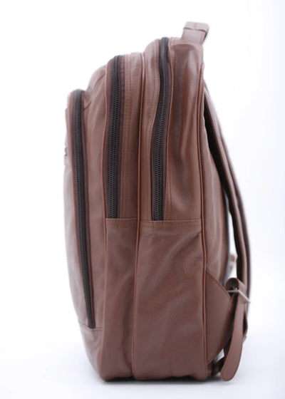 Trio Leather Backpack
