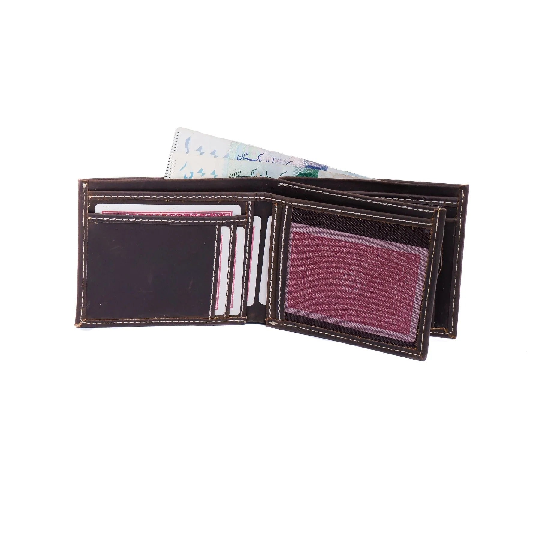 Trident 2.0 Mens Vintage Leather Wallet
