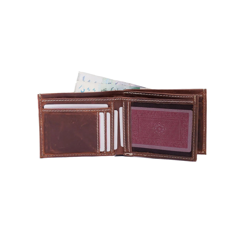 Trident 2.0 Mens Vintage Leather Wallet