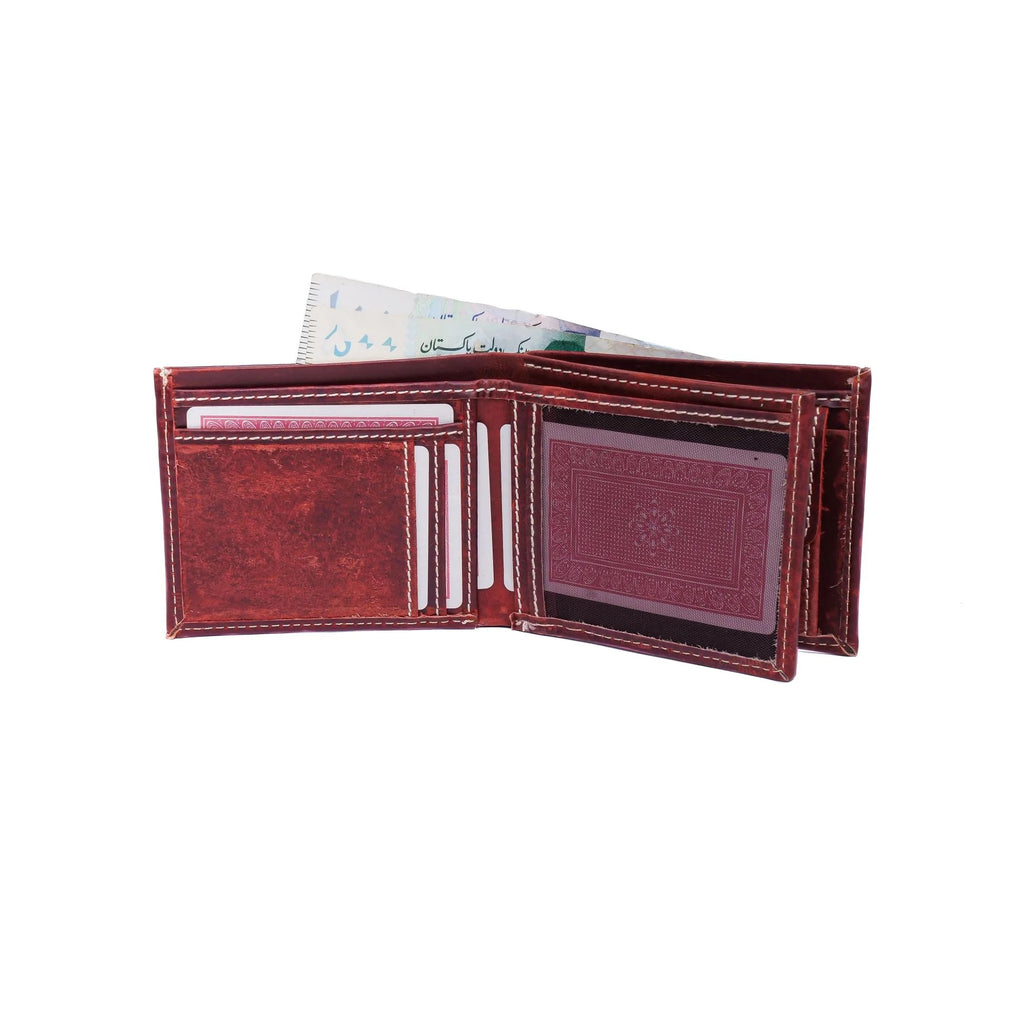 Trident 2.0 Mens Vintage Leather Wallet
