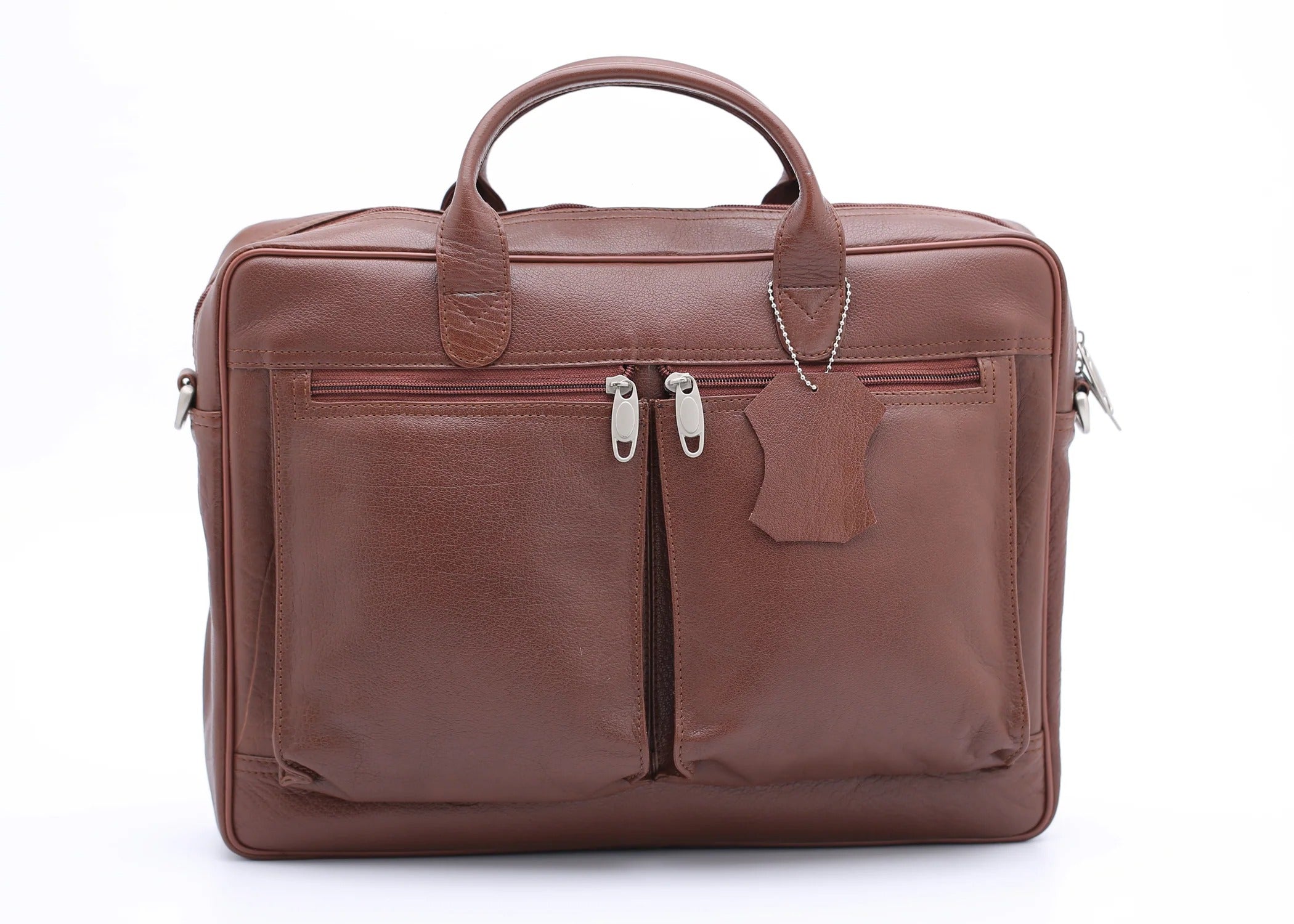 The Ultimate Leather Breifcase Bag-Tan