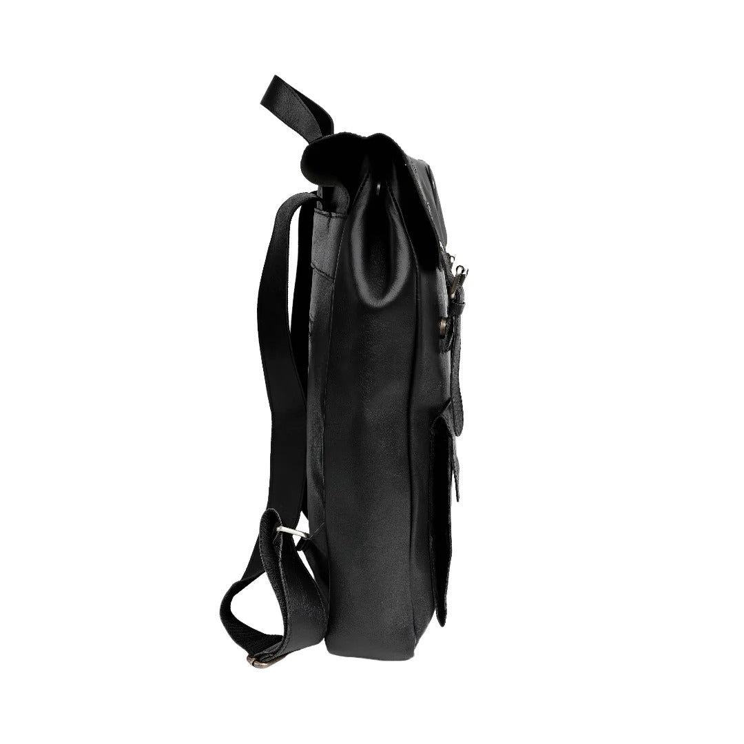 Nomad Vintage Leather Backpack- Black